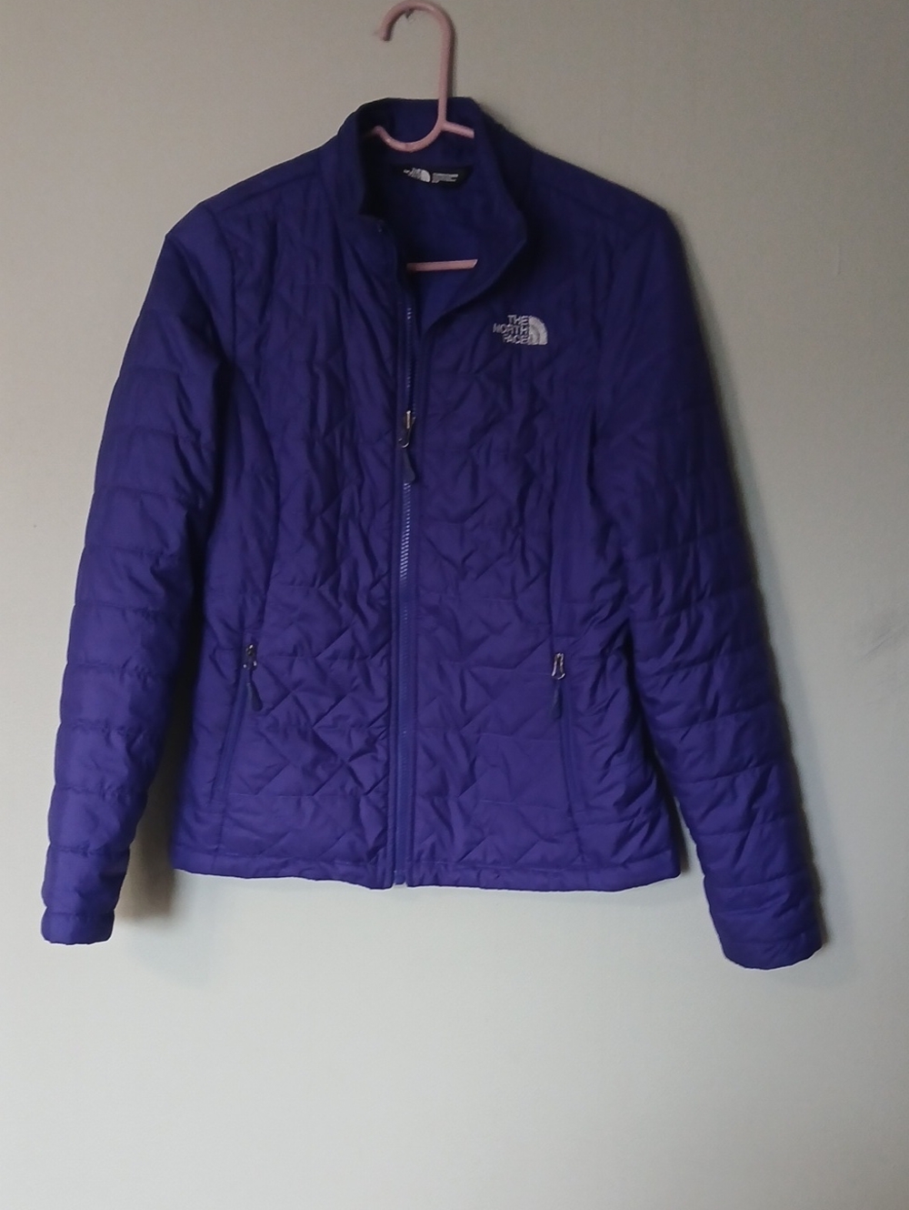 The North Face Women's Purple Quilted Jacket Size S